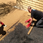 EPDM Rubber Pathway Surfacing in Bath Side 1