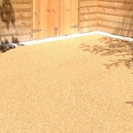 Porous Rubber Mulch Pathways in Bradley 1