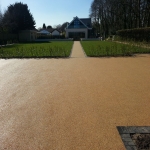 Porous Rubber Mulch Pathways in Hutton 12