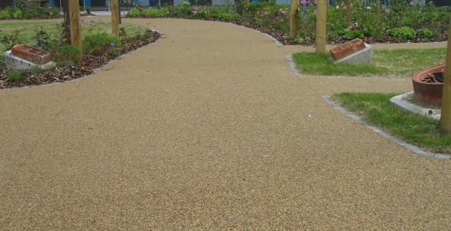 Resin Bound Path Surfacing in Newtown