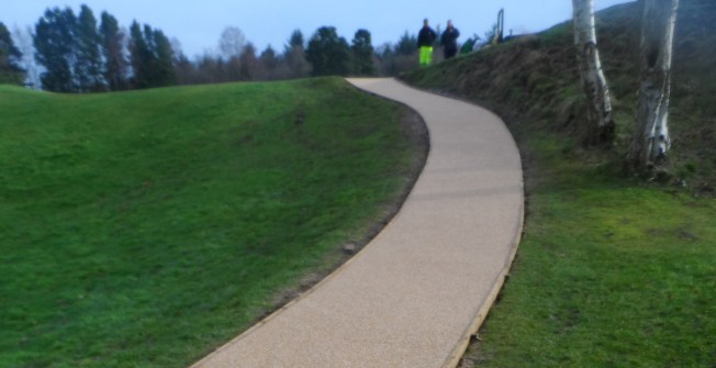 EPDM Rubber Pathway Surfacing in West End