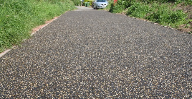 SuDS EcoPath Paving in Newtown